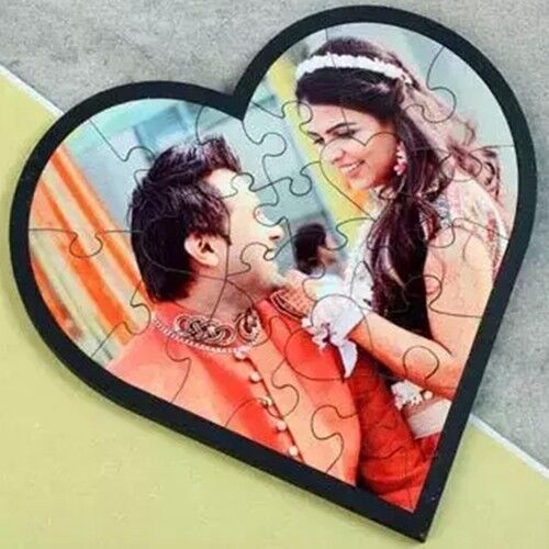 A personalized puzzle photo frame is a great way to capture a memory in a fun way